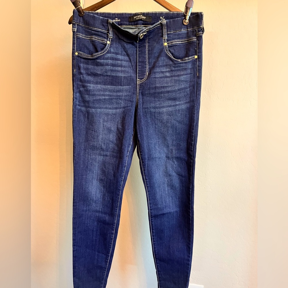 Liverpool Los Angeles Gia Glider Pull-On Skinny Jeans